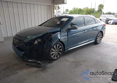 2015 Hyundai Sonata Sport из США, поврежденный, VIN 5NPE34AF3FH095284